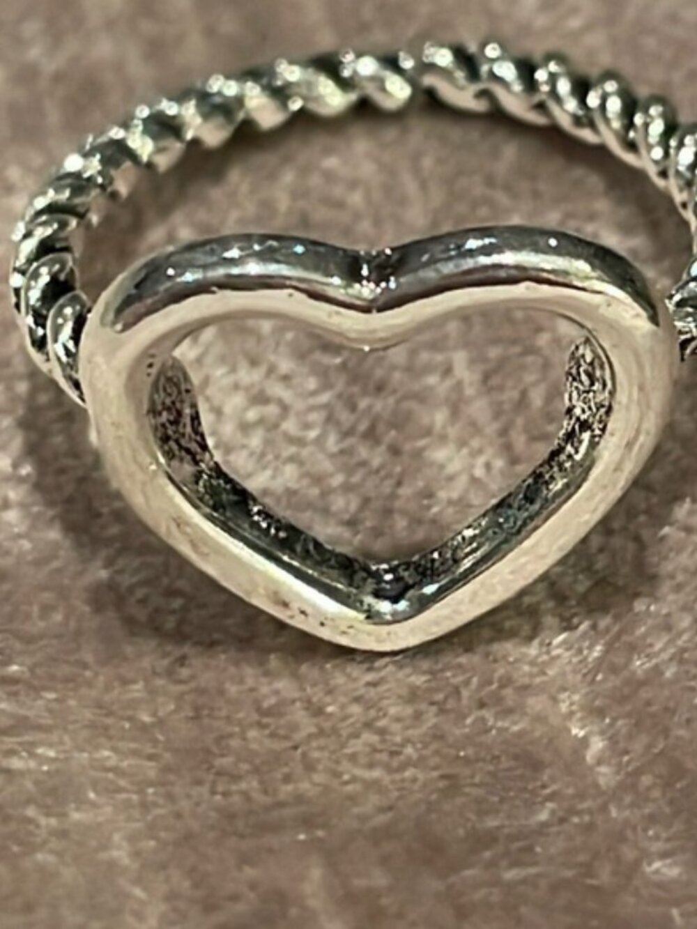 6 for $10 Open Heart Ring 4.25